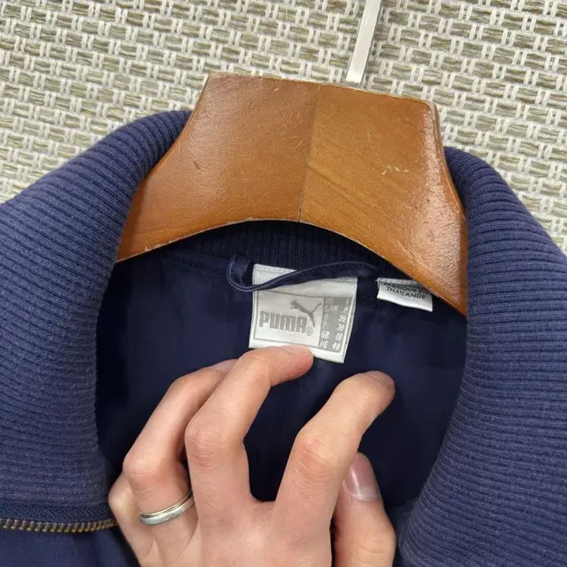 퓨마 캐주얼 무지 집업 자켓 85 M08801 상품이미지3