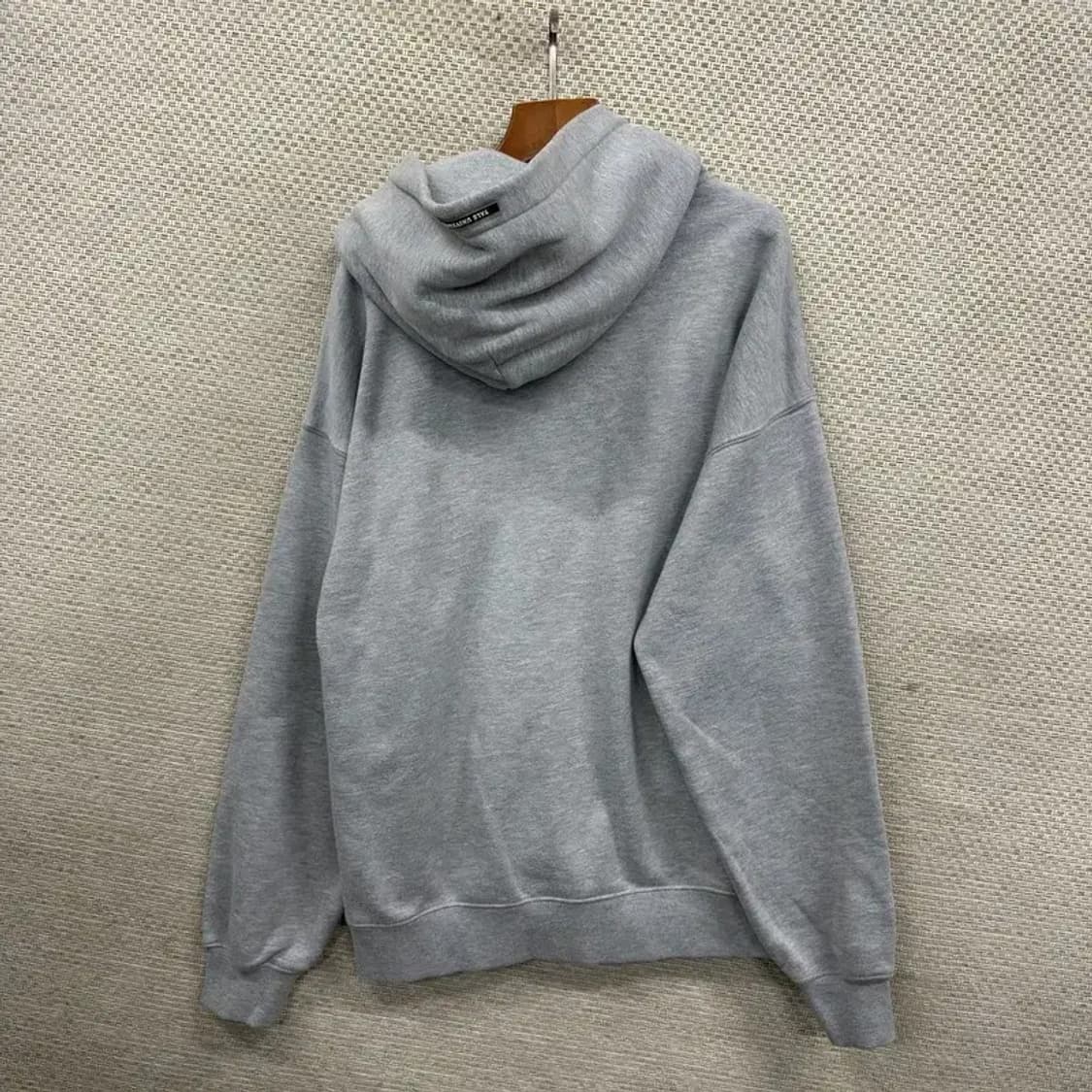 예일 자수로고 캐주얼 약기모 오버핏 후드티 M M08788 상품이미지2