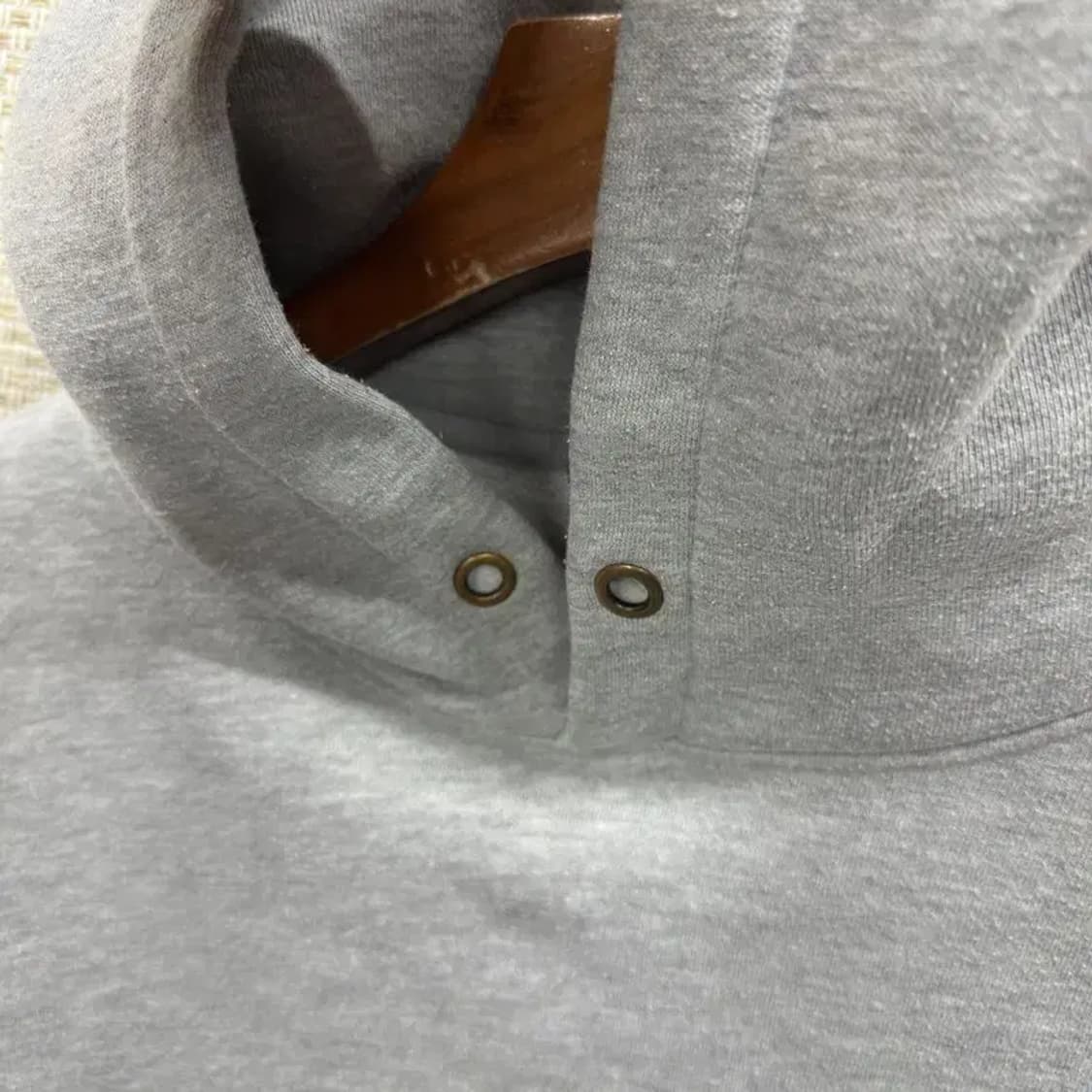 예일 자수로고 캐주얼 약기모 오버핏 후드티 M M08788 상품이미지5