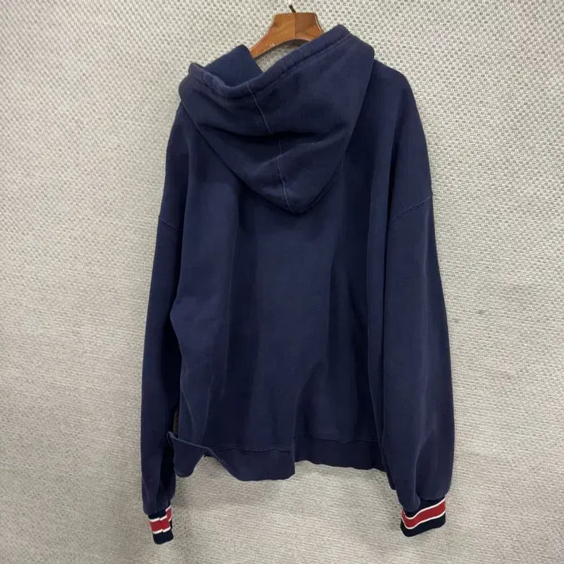 로맨틱크라운 센터라인 약기모 오버핏 후드티 XL M08792 상품이미지2