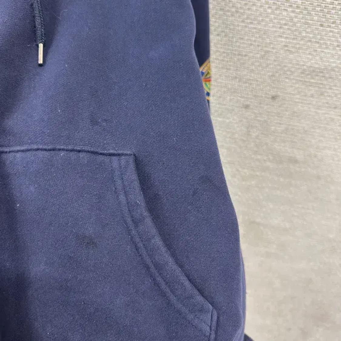 로맨틱크라운 센터라인 약기모 오버핏 후드티 XL M08792 상품이미지5