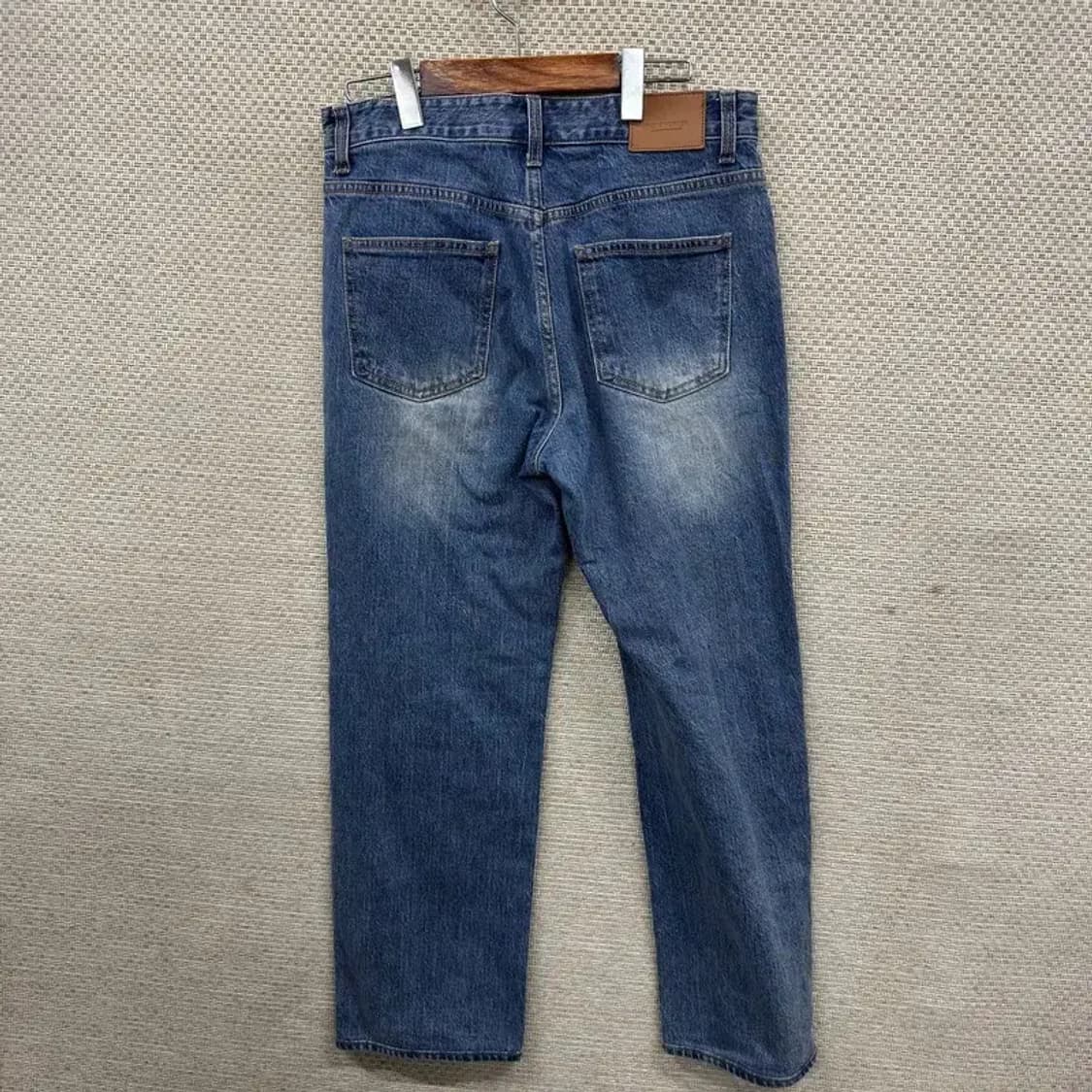 피스워커 데님 워싱 와이드팬츠 청바지 30인치 M08815 상품이미지2