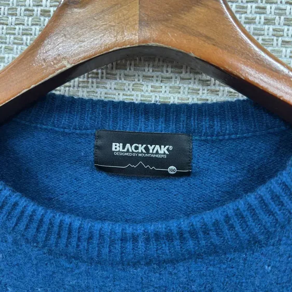 블랙야크 패턴 울 니트 100 M09073 상품이미지3