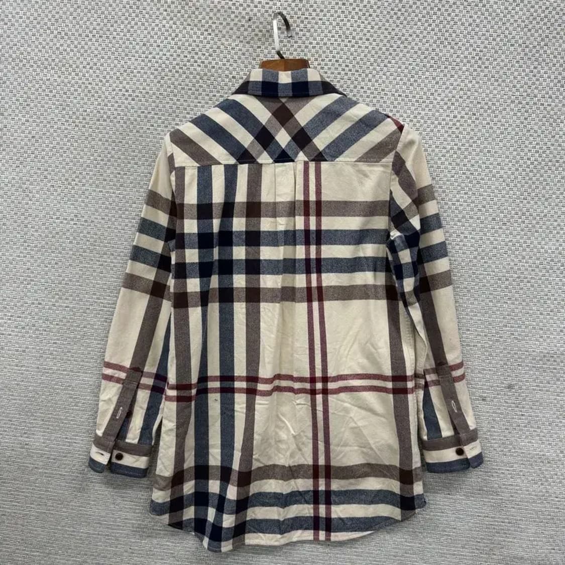 빈폴 자수로고 체크 셔츠 90 M09082 상품이미지2