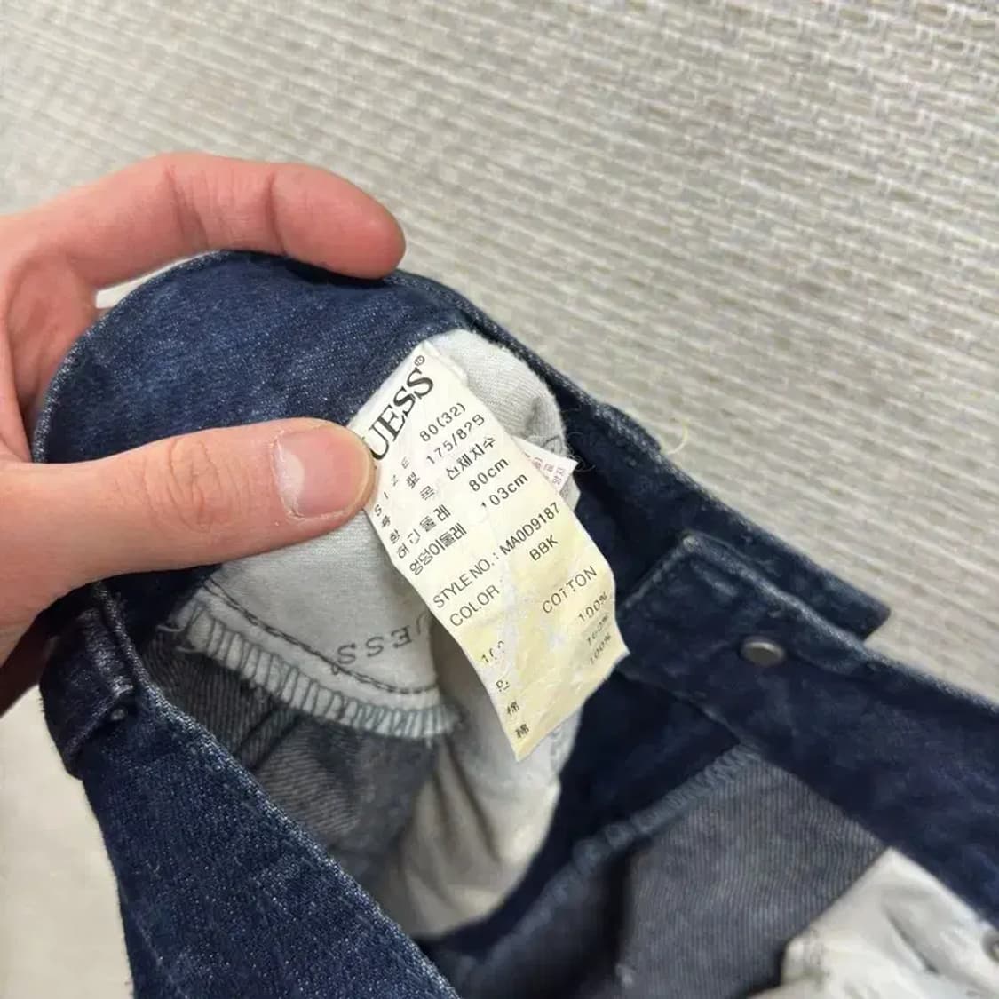 게스 진 캐주얼 데님 청바지 81 M09091 상품이미지5