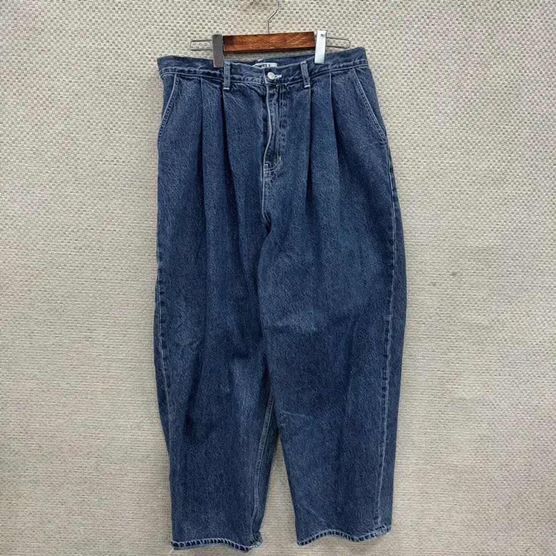 호웰 핀턱 벌룬핏 데님 청바지 31인치 M09092 상품이미지1