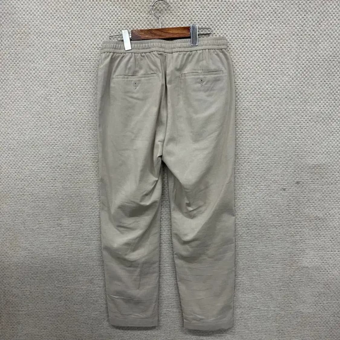 지오지아 베이지 루즈 밴딩 면바지 82 M09094 상품이미지2