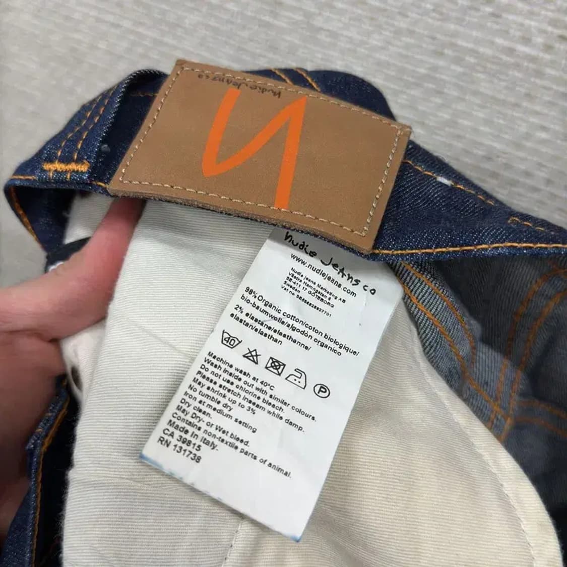 누디진 캐주얼 스키니진 데님 청바지 26인치 M09093 상품이미지6