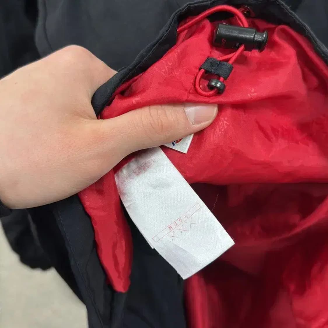 디키즈 자수로고 캐주얼 바람막이 자켓 L M09077 상품이미지4