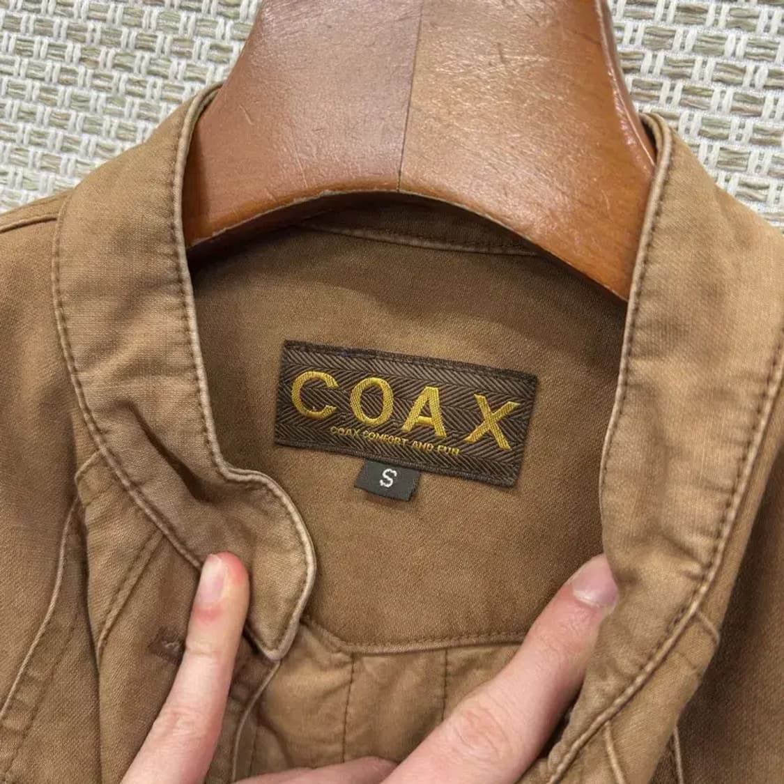 콕스 브라운 포켓 데님 자켓 S M09084 상품이미지3