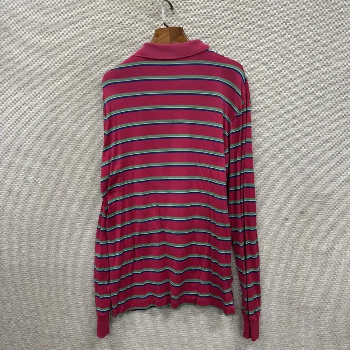 폴로 랄프로렌 골프 스트라이프 프로핏 긴팔 카라티 L M09197 상품이미지2