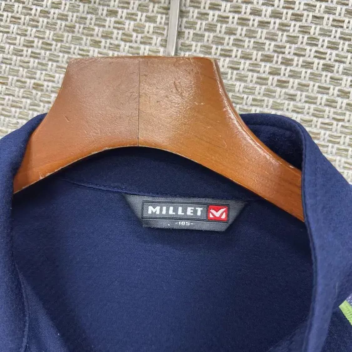 밀레 아웃도어 반집업 긴팔티 105 M09198 상품이미지3