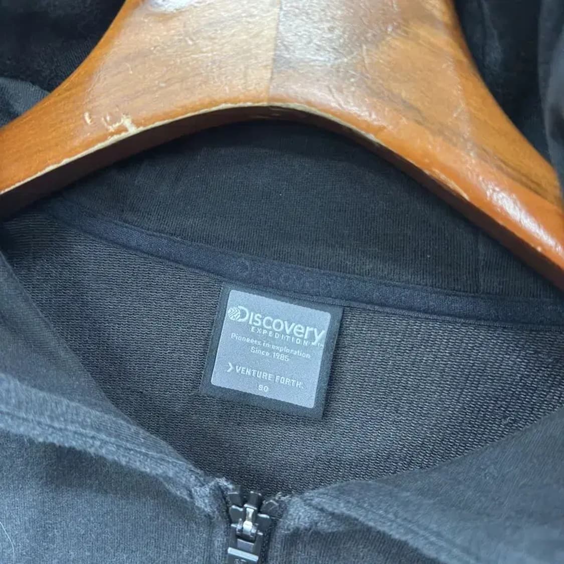 디스커버리 캐주얼 크롭 후드집업 90 M09199 상품이미지3