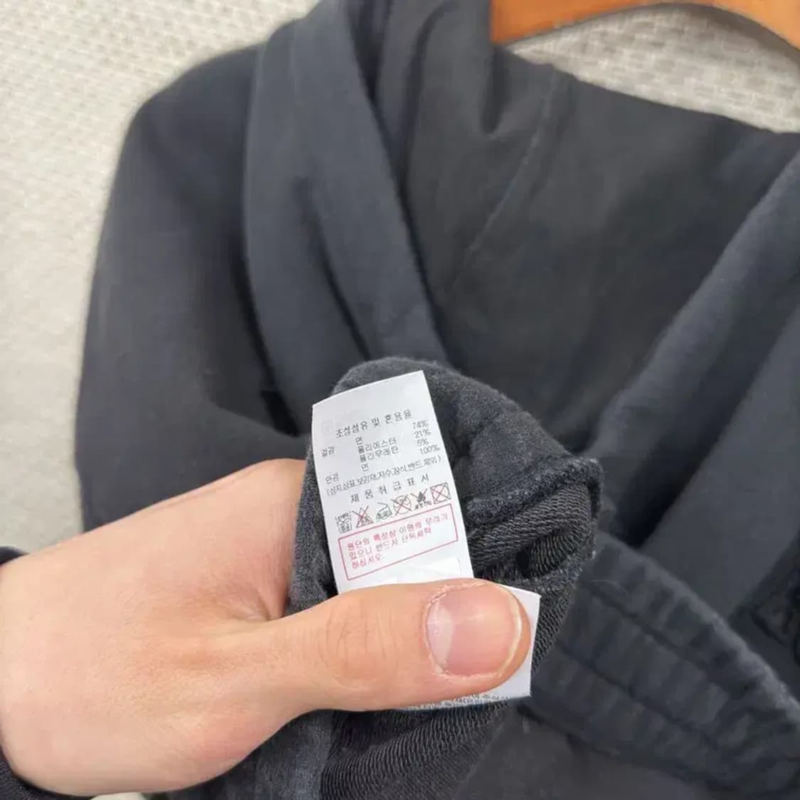 디스커버리 캐주얼 크롭 후드집업 90 M09199 상품이미지4