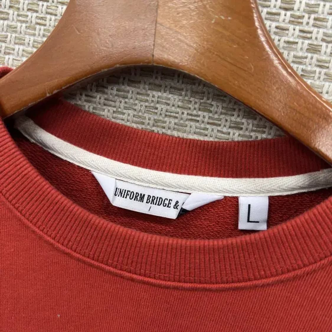 유니폼 브릿지 센터프린팅 캐주얼 맨투맨 L M09202 상품이미지3