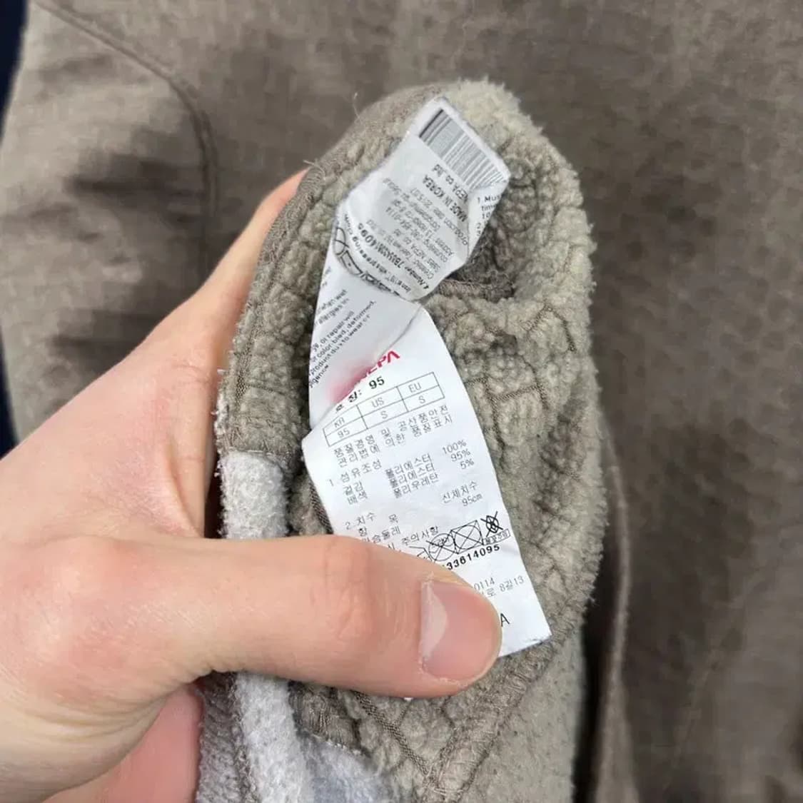 네파 아웃도어 등산 약기모 반집업 긴팔티 95 M09191 상품이미지4