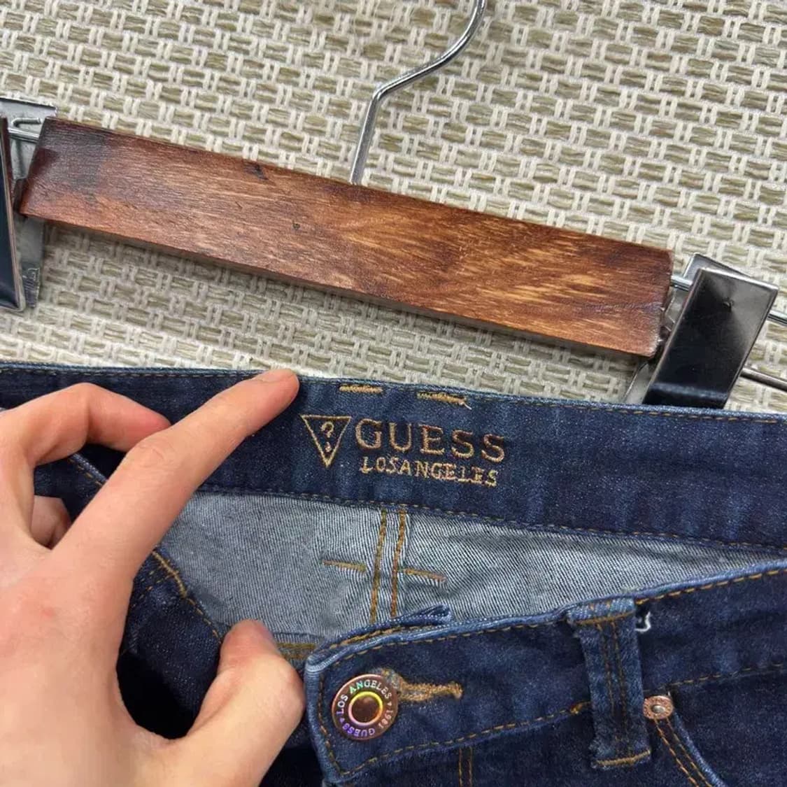 게스 스키니진 데님팬츠 청바지 28 M09208 상품이미지4