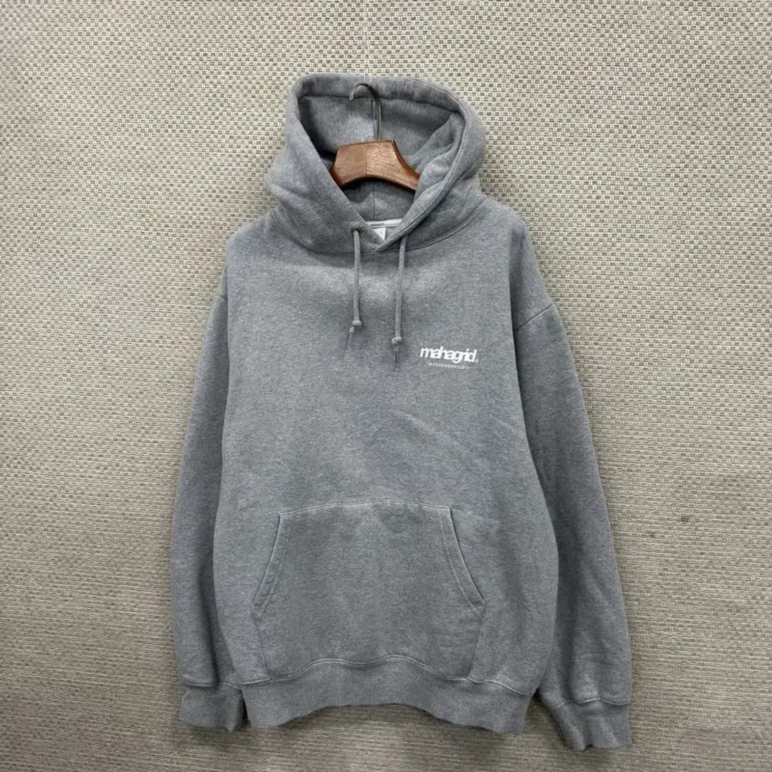 마하그리드 약기모 프린팅로고 후드티 L M09195 상품이미지1