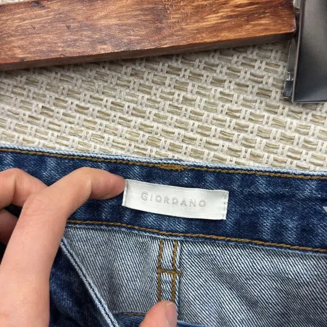 지오다노 캐주얼 데님팬츠 청바지 74 M09212 상품이미지3