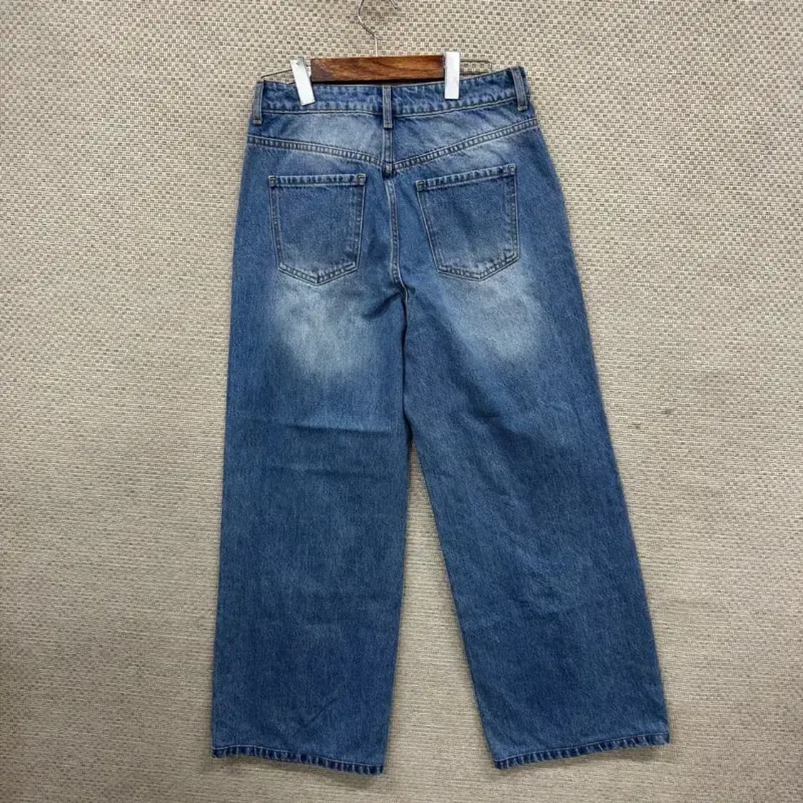 빈티지 워싱 와이드핏 데님팬츠 청바지 28인치 M09213 상품이미지2