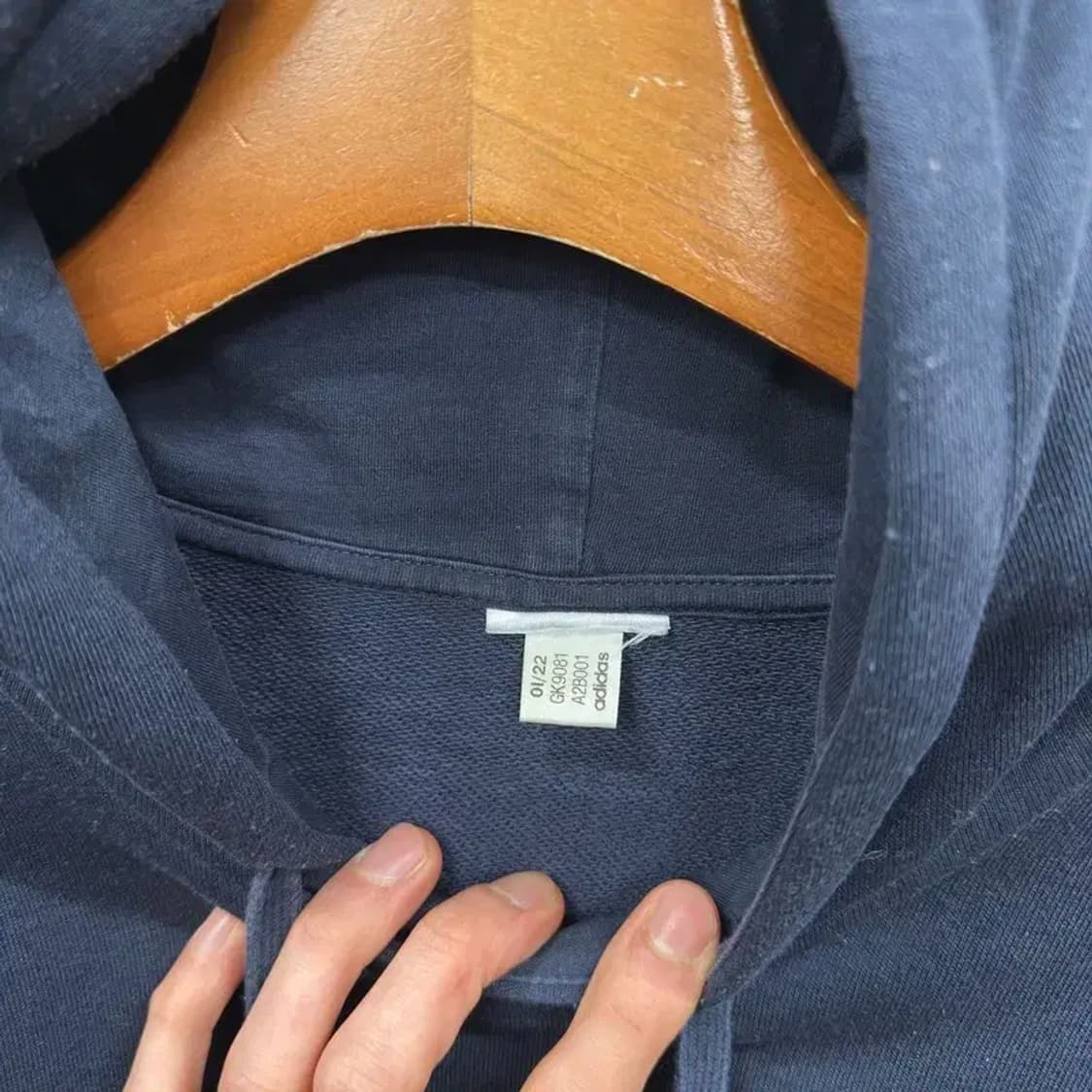 아디다스 삼선 캐주얼 후드티 110 M09308 상품이미지3