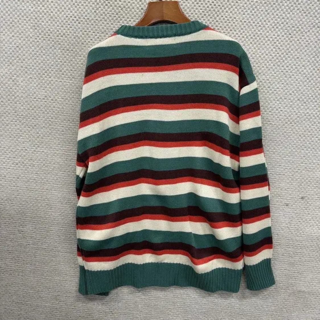 메인부스 다채색 스트라이프 캐주얼 니트 M M09315 상품이미지2