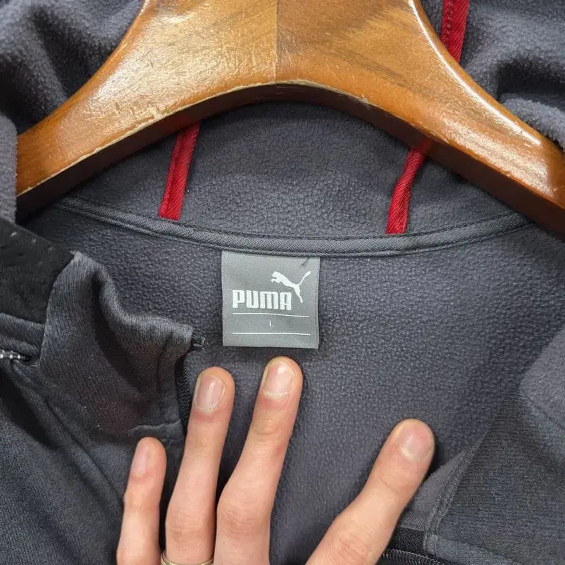 푸마 캐주얼 약기모 후드집업 L M09318 상품이미지3