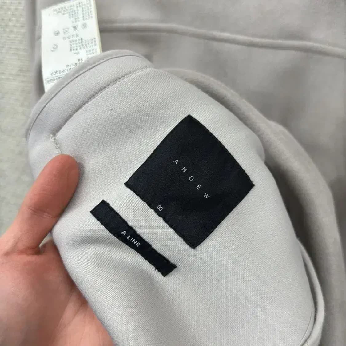 앤듀 캐주얼 투포켓 스웨이드 자켓 95 M09325 상품이미지3