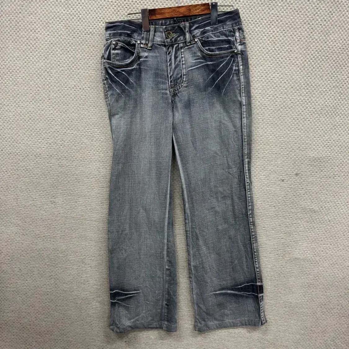 리에톤 빈티지 워싱 데님 와이드팬츠 청바지 30 M09334 상품이미지1