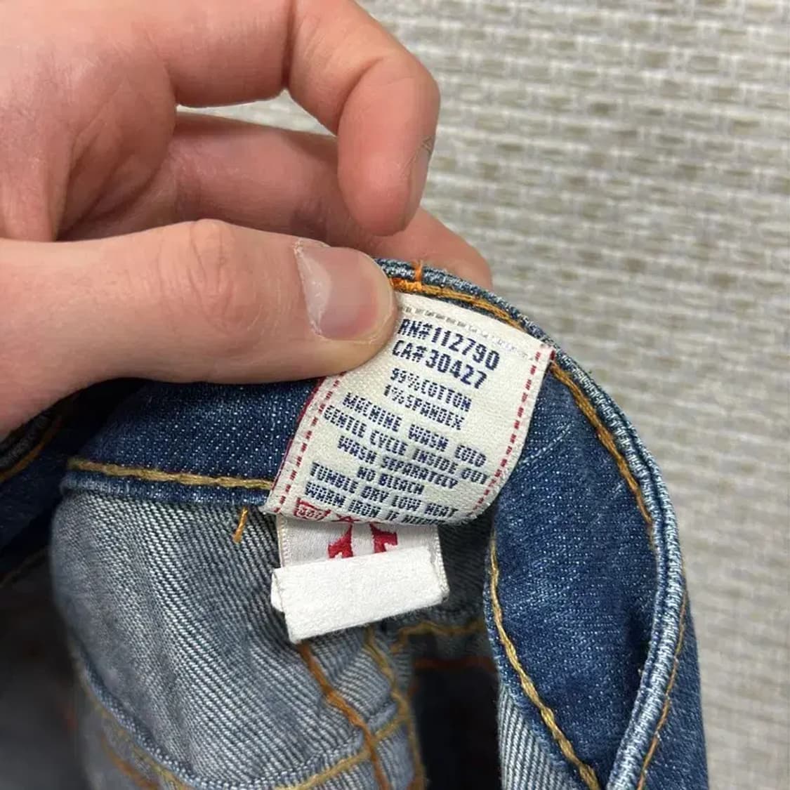 트루릴리젼 캐주얼 데님 청바지 29 M09335 상품이미지5