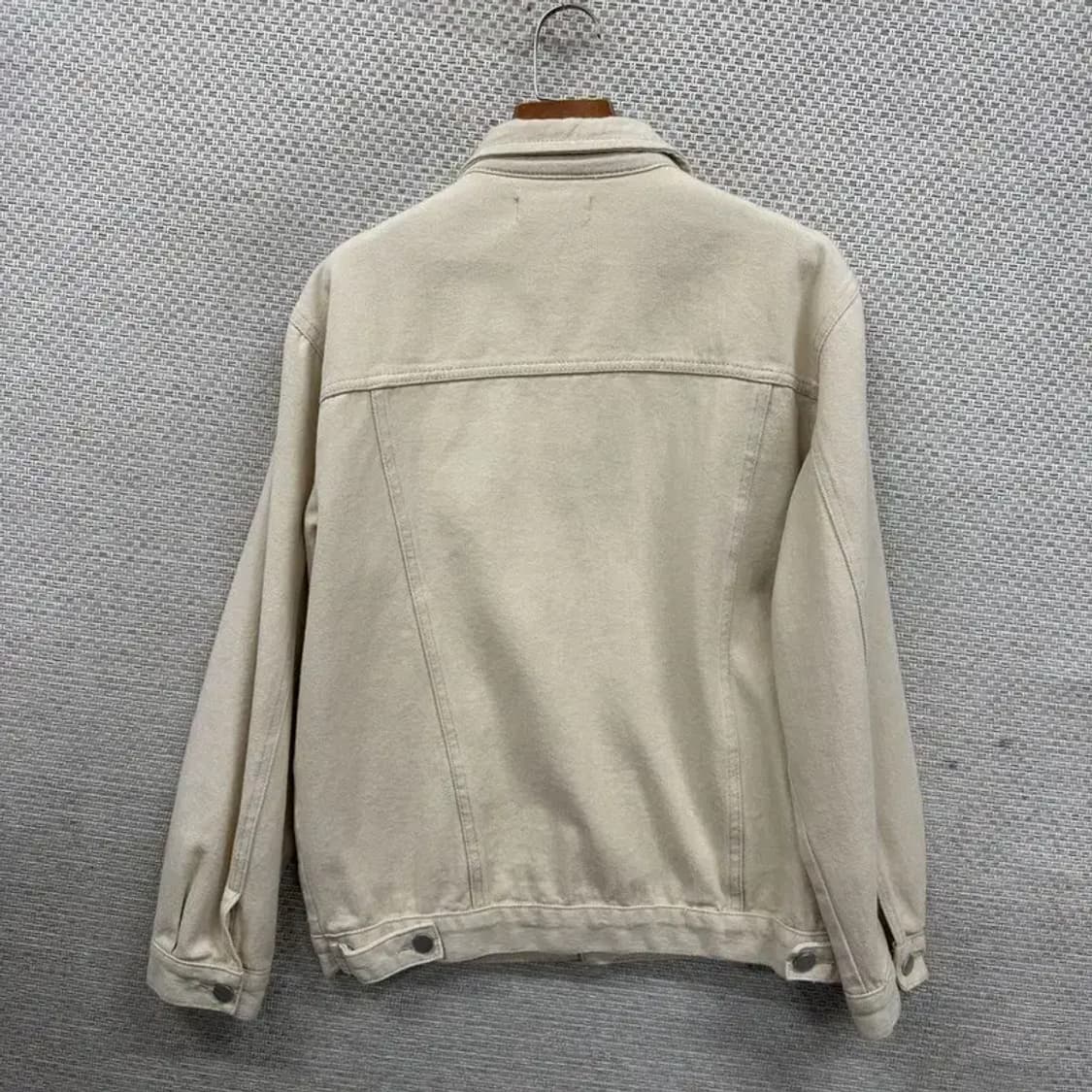 굿 라이프 웍스 베이지 투포켓 데님 자켓 S M09328 상품이미지2