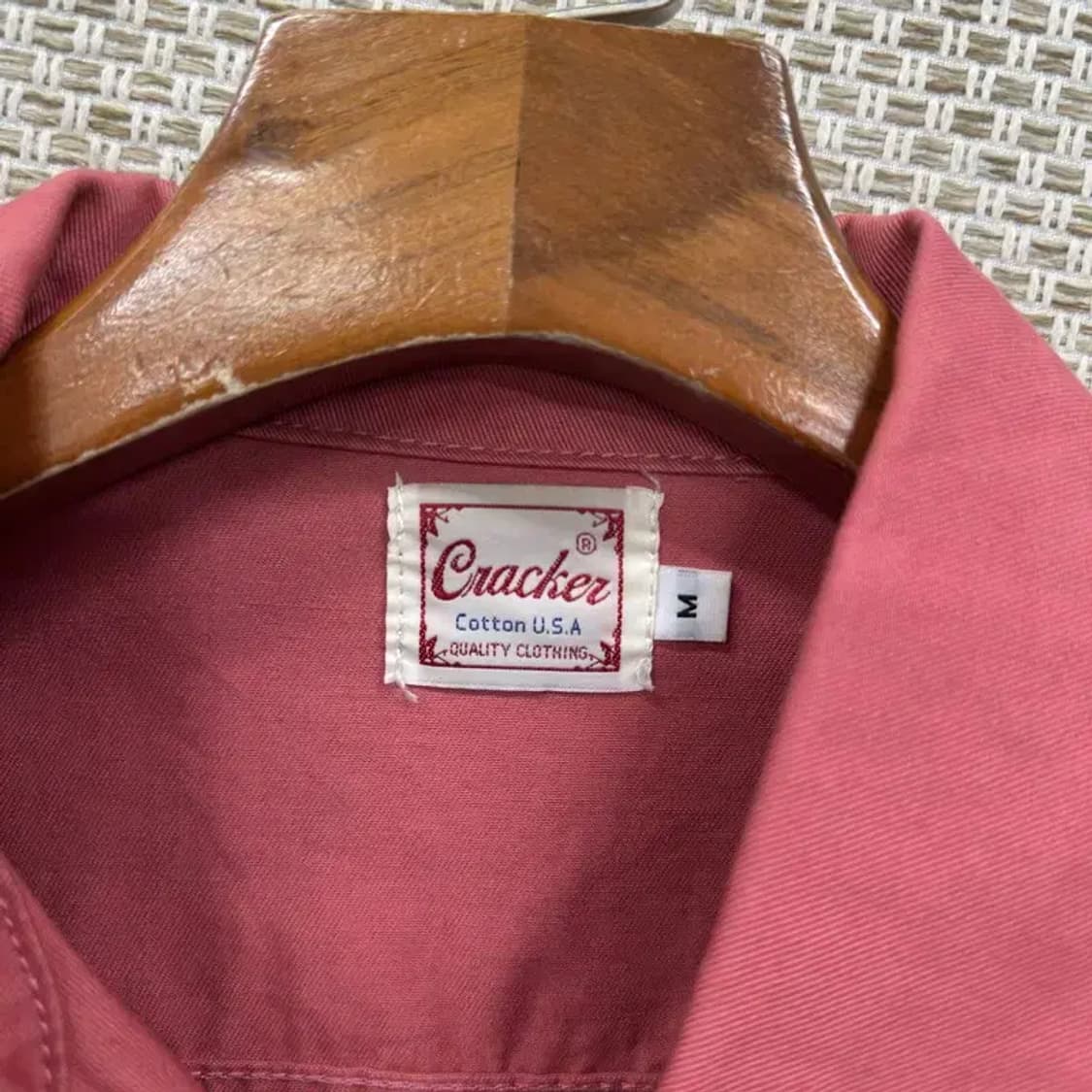 빈티지 핑크 투포켓 데님 자켓 M M09329 상품이미지3