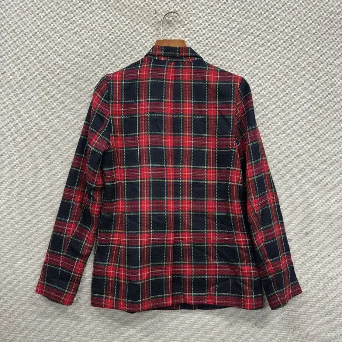 더블유 드레스룸 체크 여성자켓 블레이저 Free M09426 상품이미지2