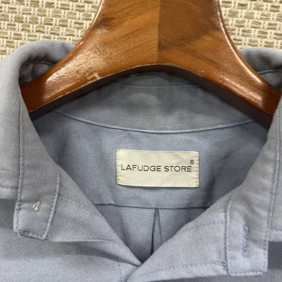 라퍼지스토어 캐주얼 무지 오버핏 셔츠 110 M09433 상품이미지3