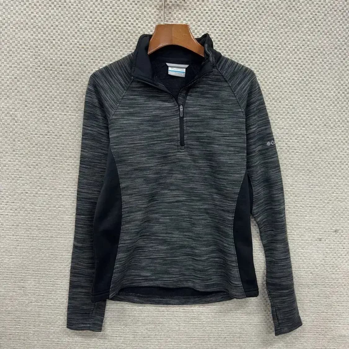 콜럼비아 아웃도어 등산 약기모 반집업 긴팔티 M M09443 상품이미지1