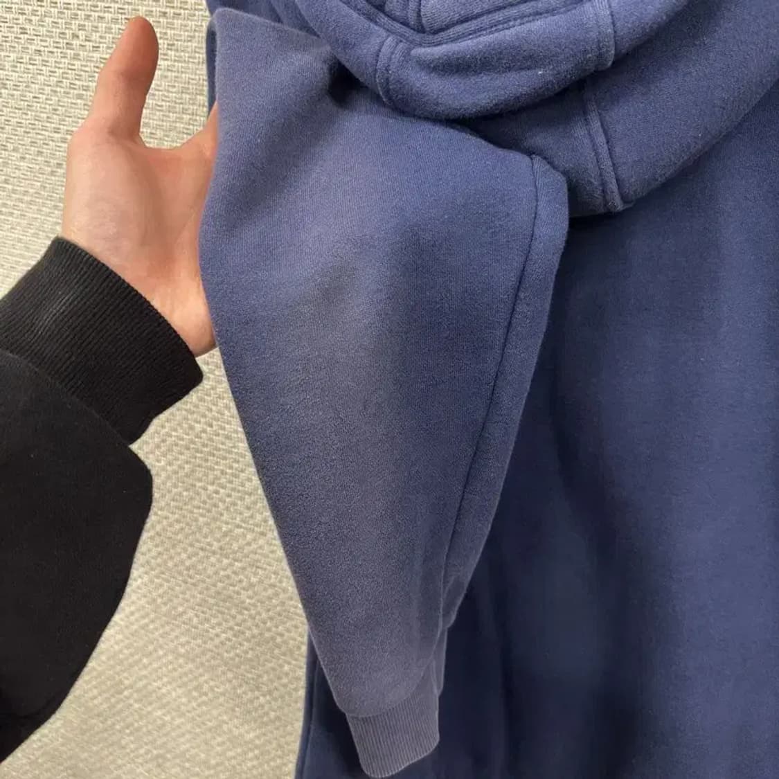 게스 약기모 센터자수 캐주얼 후드집업 L M09445 상품이미지6