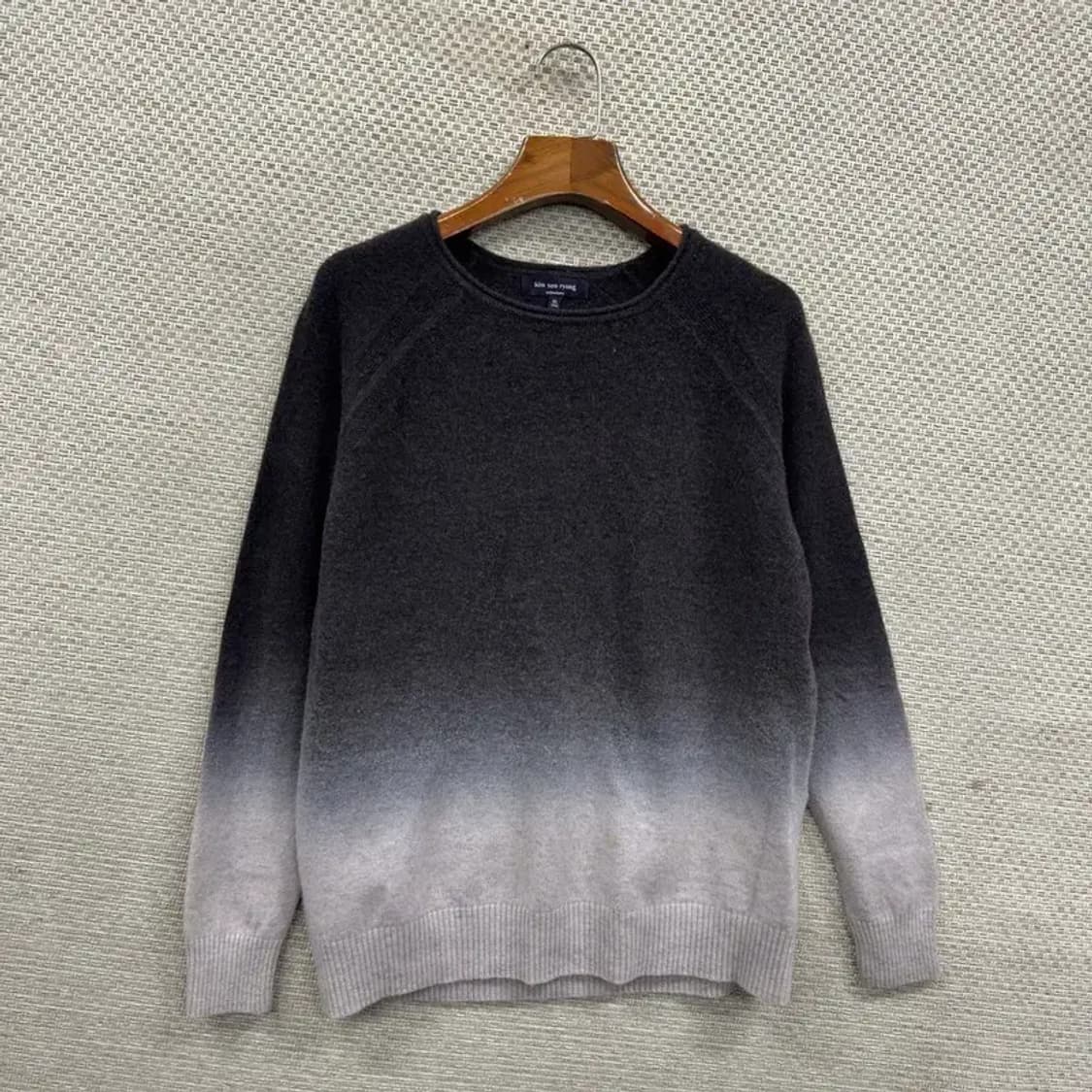 김서룡 그레이 울 캐시미어 그라데이션 니트 85 M09435 상품이미지1