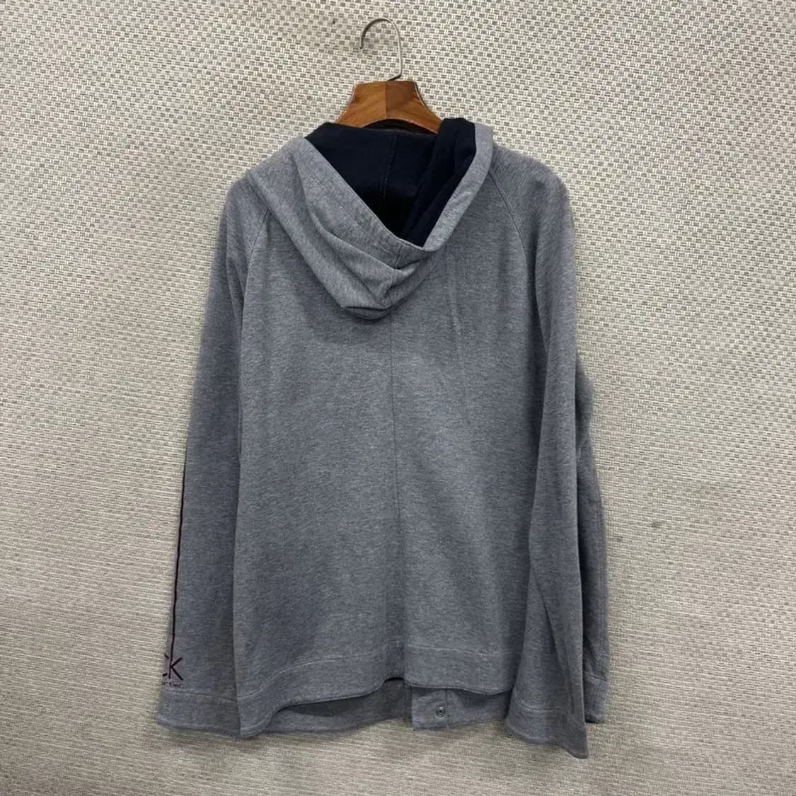 캘빈클라인 무지 캐주얼 후드집업 M M09450 상품이미지2