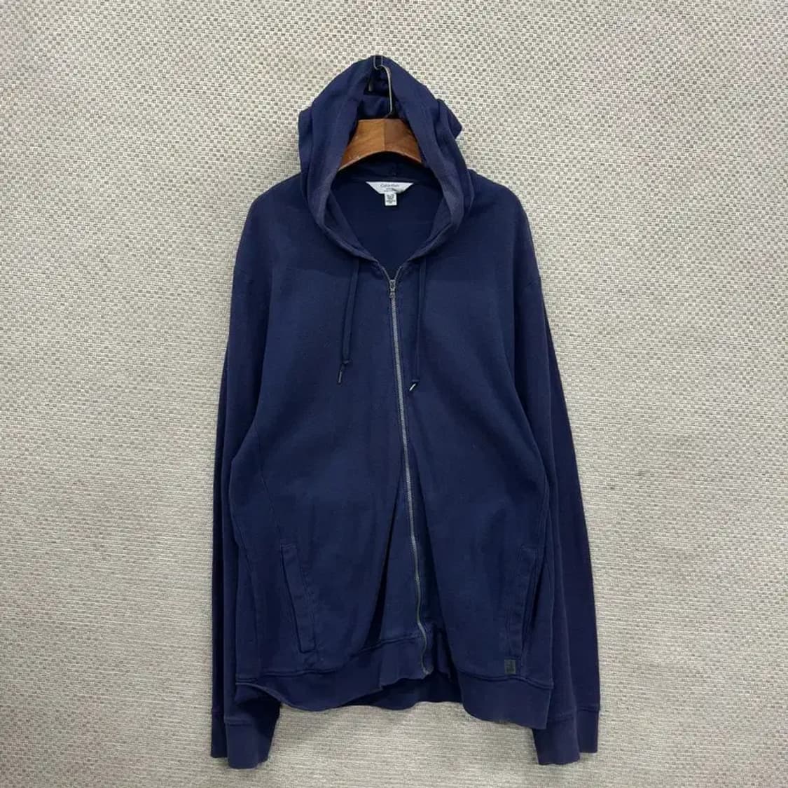 캘빈클라인 무지 캐주얼 후드집업 XL M09563 상품이미지1