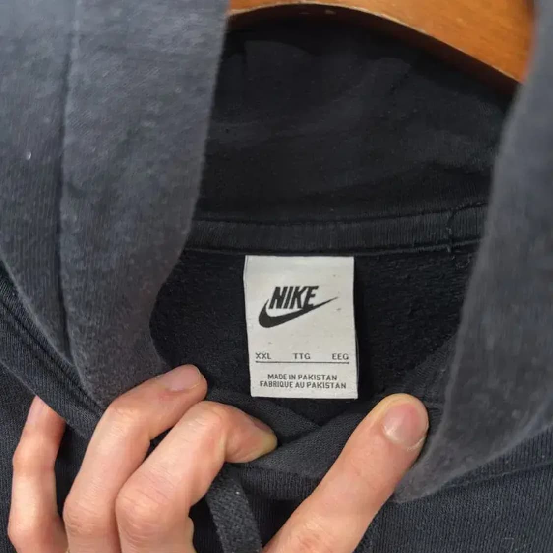 나이키 자수로고 트리플 스우시 캐주얼 후드티 XXL M09564 상품이미지3