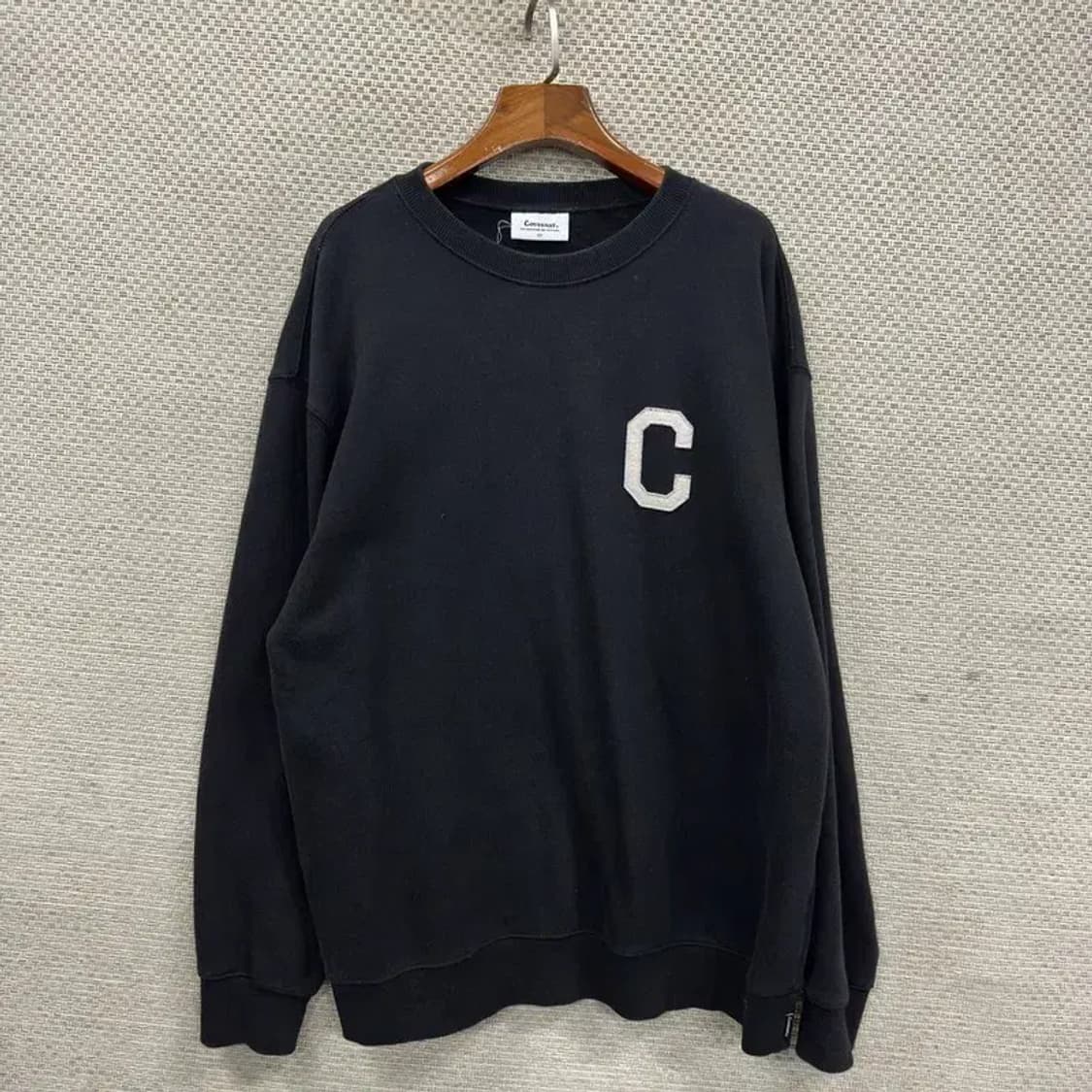 커버낫 자수로고 캐주얼 맨투맨 L M09552 상품이미지1