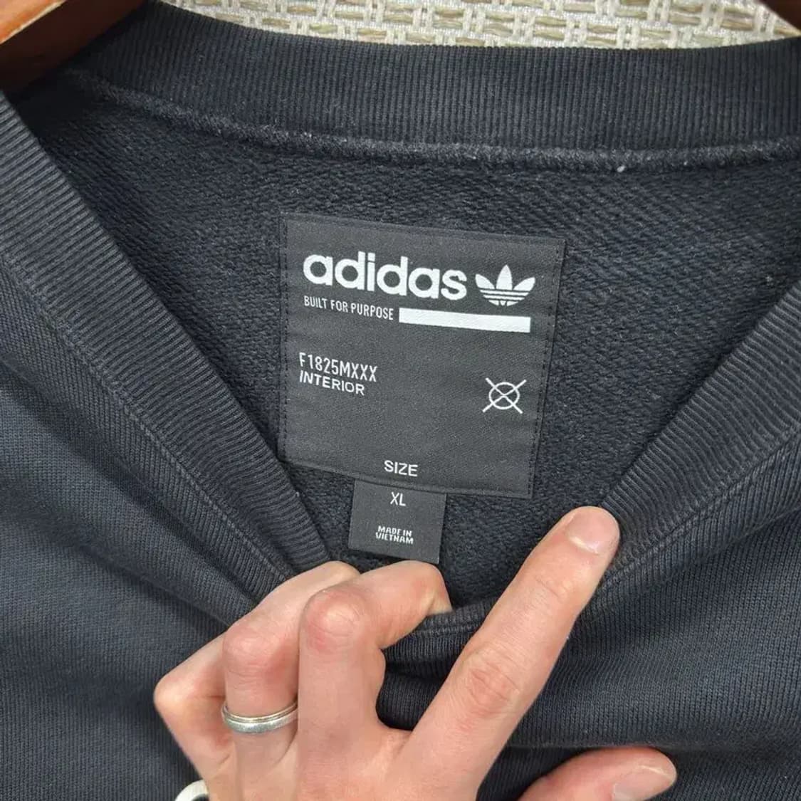 아디다스 캐주얼 센터 프린팅로고 맨투맨 XL M09554 상품이미지3