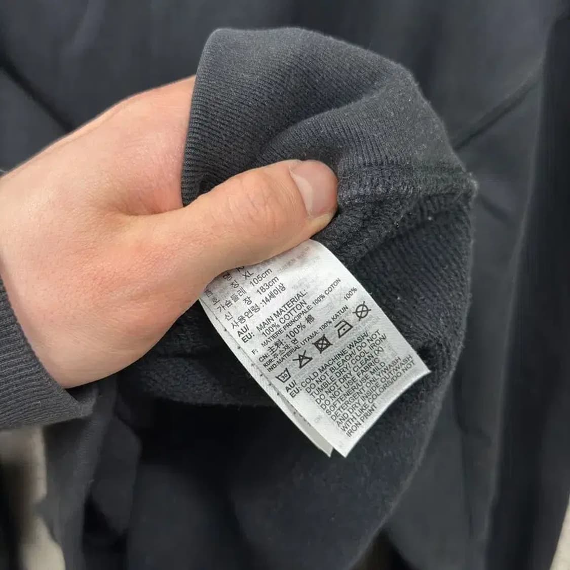 아디다스 캐주얼 센터 프린팅로고 맨투맨 XL M09554 상품이미지4