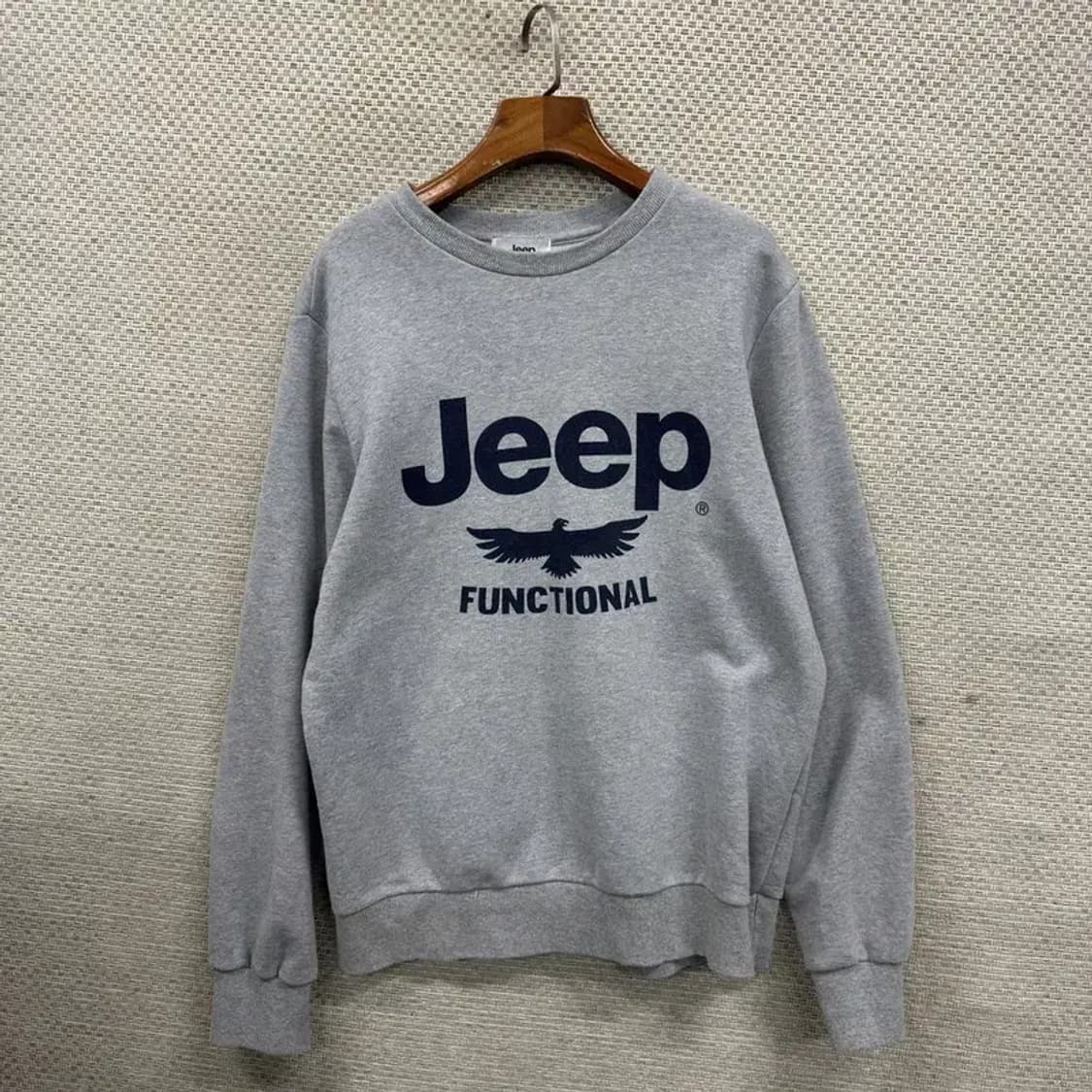 지프 JEEP 프린팅로고 캐주얼 맨투맨 L M09561 상품이미지1