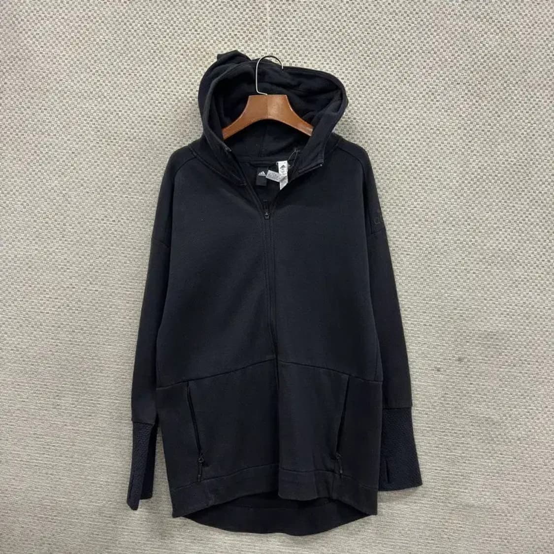 아디다스 캐주얼 무지 후드집업 90 M09668 상품이미지1