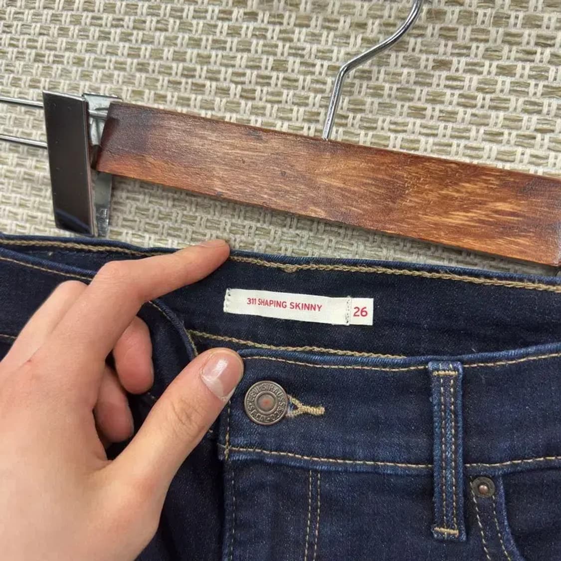 리바이스 스판 스키니진 데님 청바지 26 M09686 상품이미지4