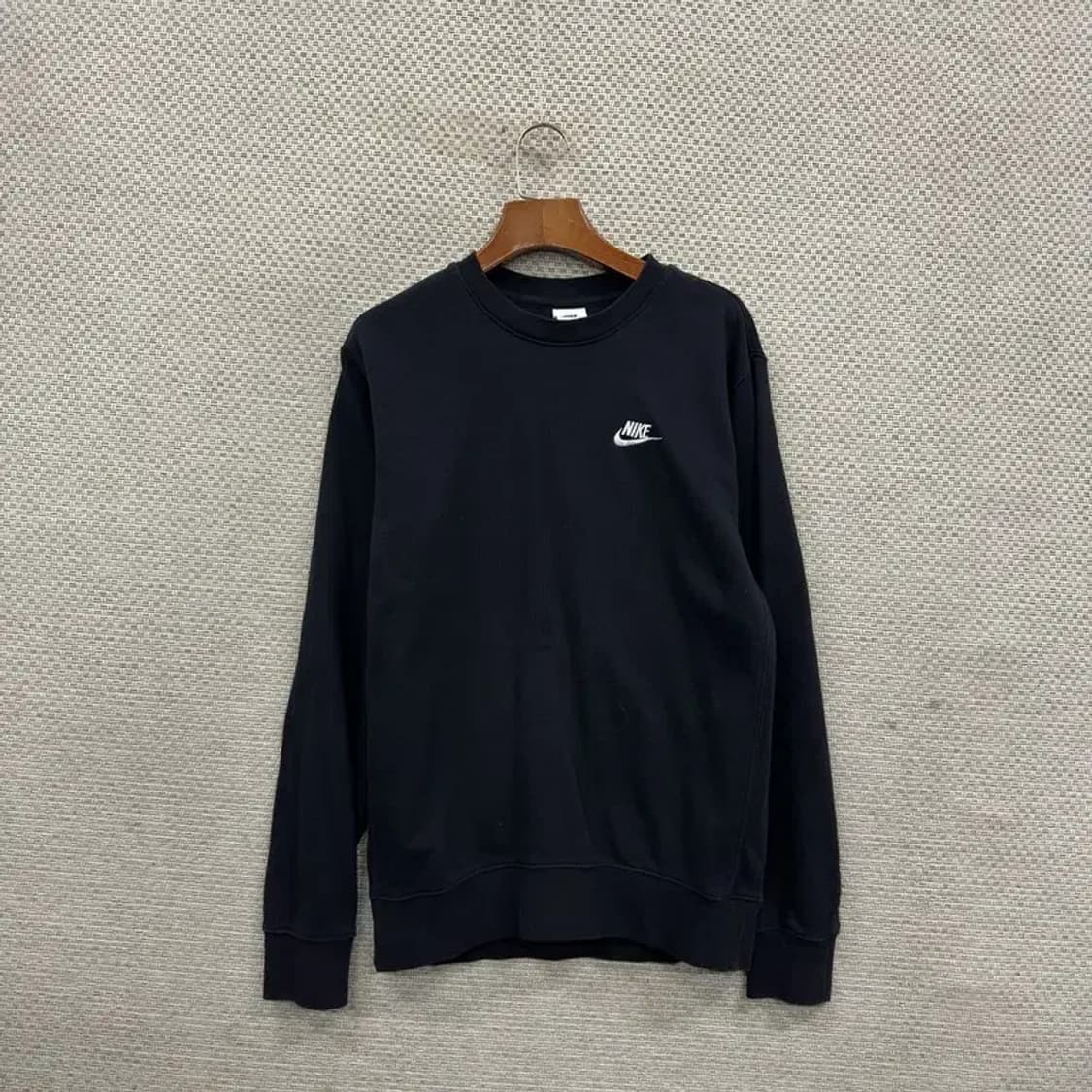 나이키 자수로고 캐주얼 오바핏 맨투맨 S M09672 상품이미지1