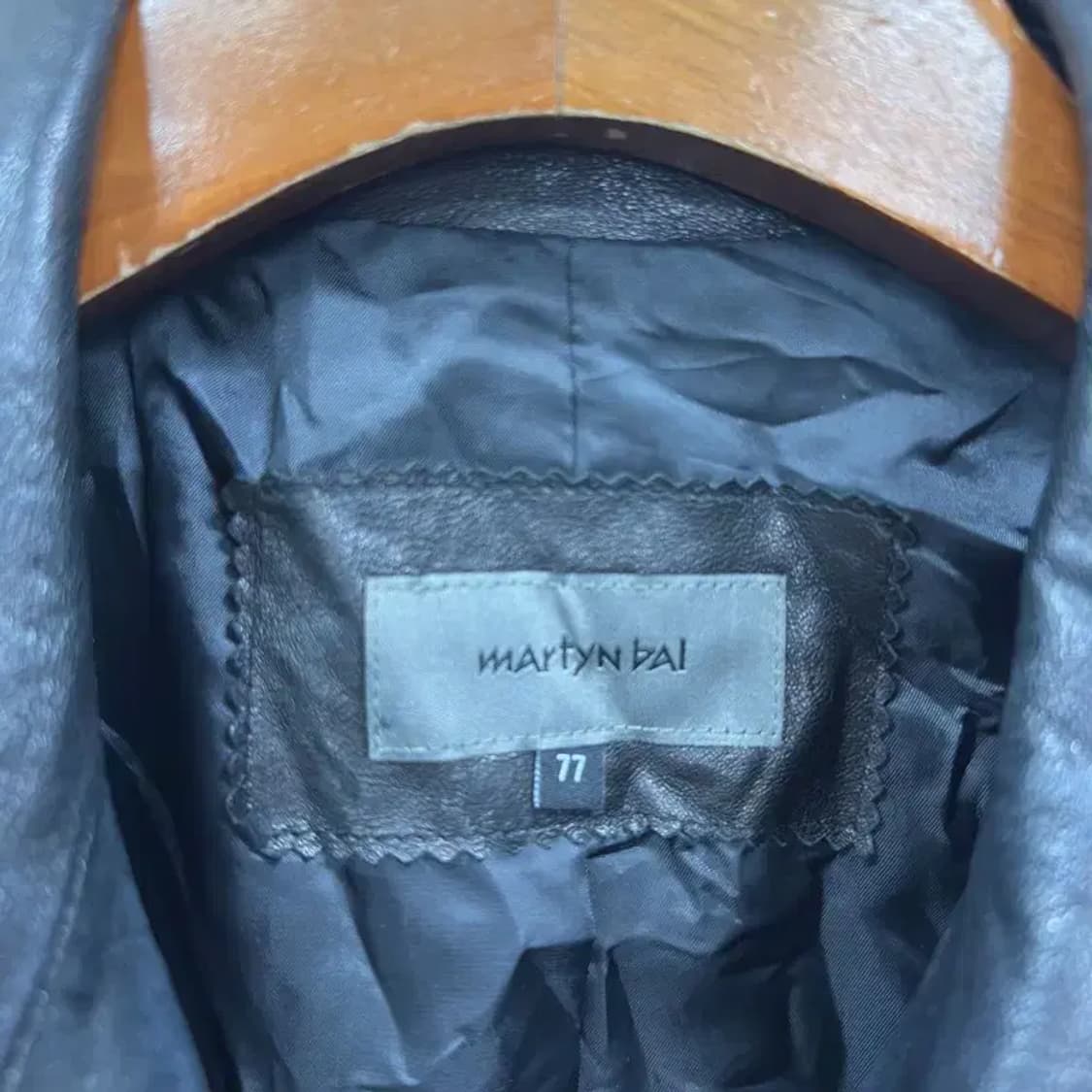 마틴발 양가죽 가죽 자켓 77 M09680 상품이미지3