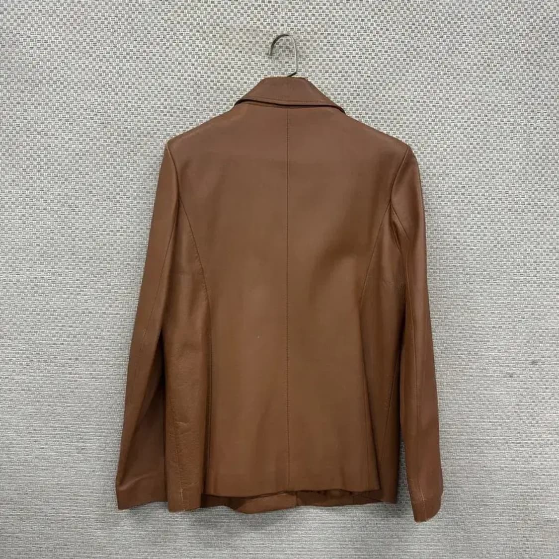 빈티지 브라운 양가죽 가죽 자켓 77 M09681 상품이미지2