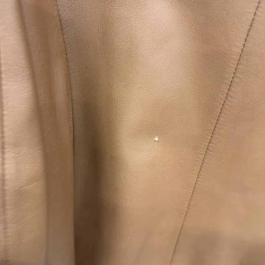 빈티지 브라운 양가죽 가죽 자켓 77 M09681 상품이미지8